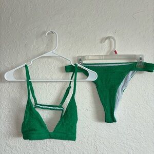 Green bikini